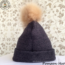 Chapeau Pompon / Bonnet Chapeau / Hiver (BH-02)